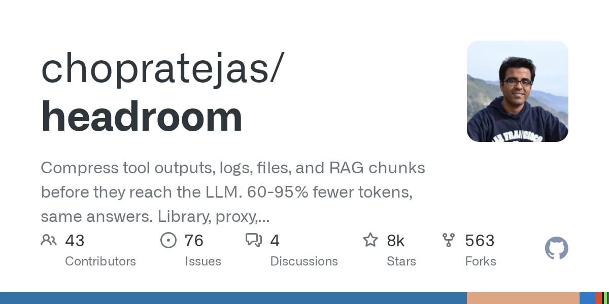 Headroom: Ottimizza i Token degli Agenti AI e Risparmia fino al 95%