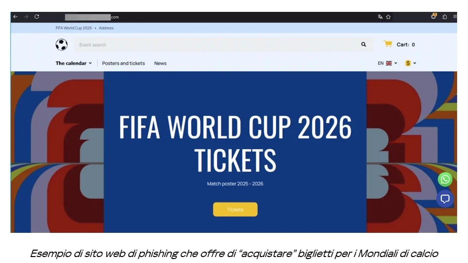 FIFA World Cup 2026: come proteggersi dalle truffe online