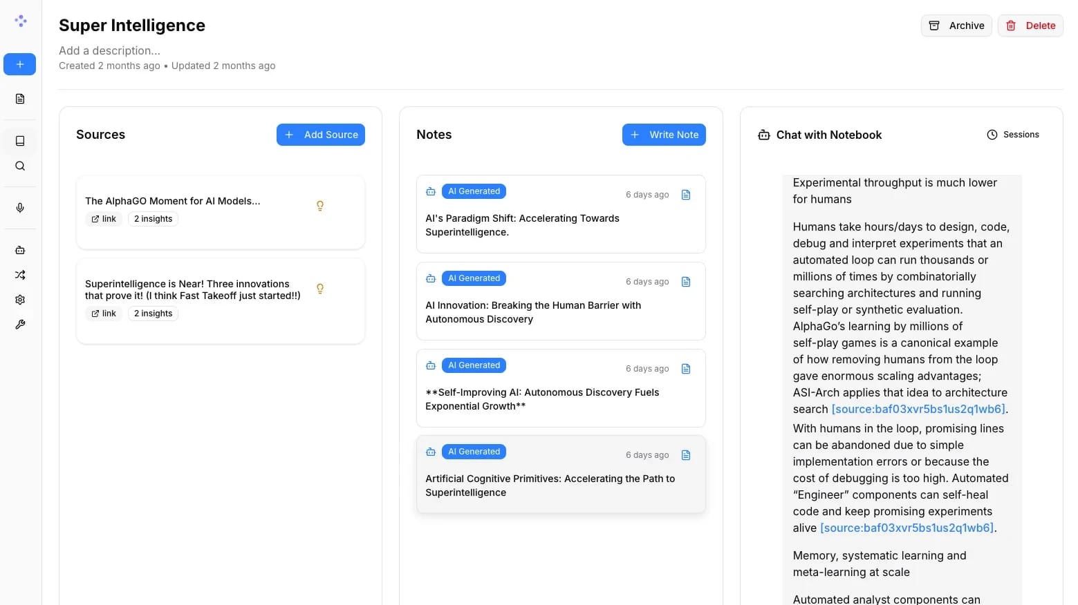 Open Notebook: l'alternativa open source privata a Google NotebookLM