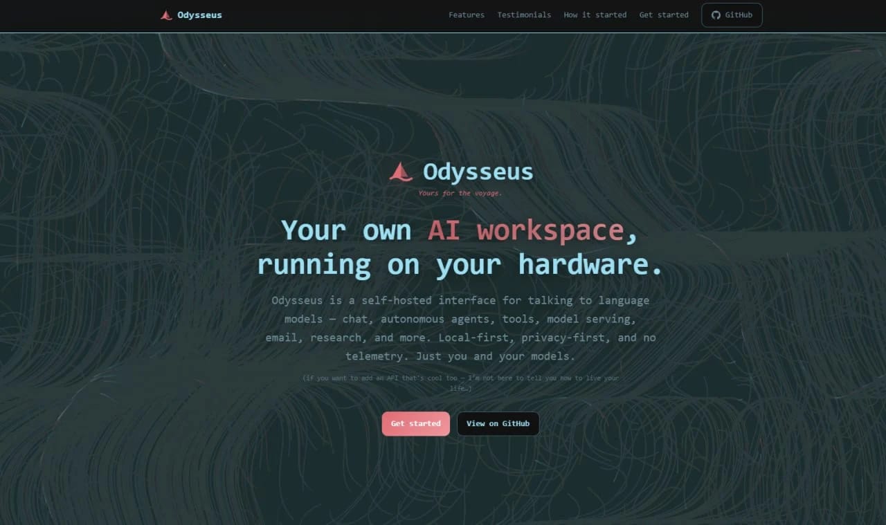 Odysseus: L'Intelligenza Artificiale Locale e Sovrana per Professionisti