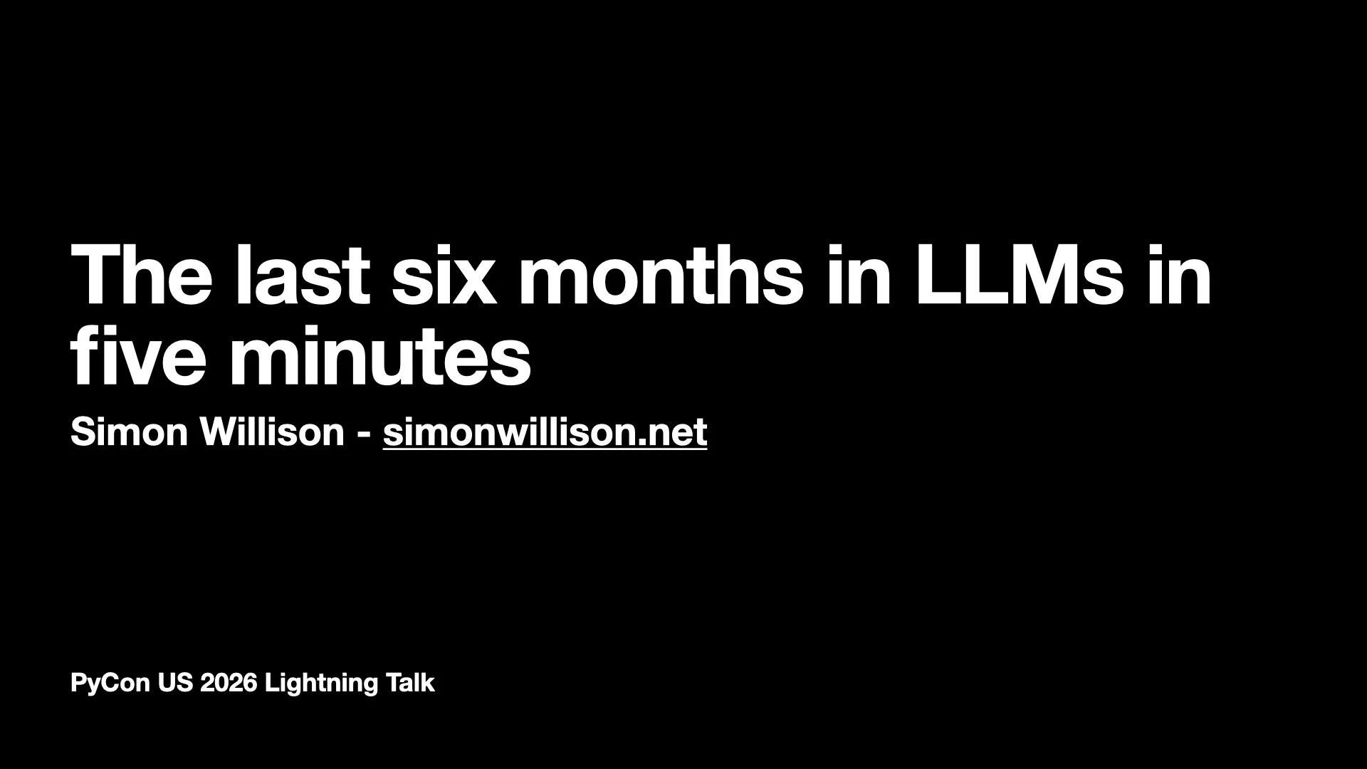 The last six months in LLMs in five minutes