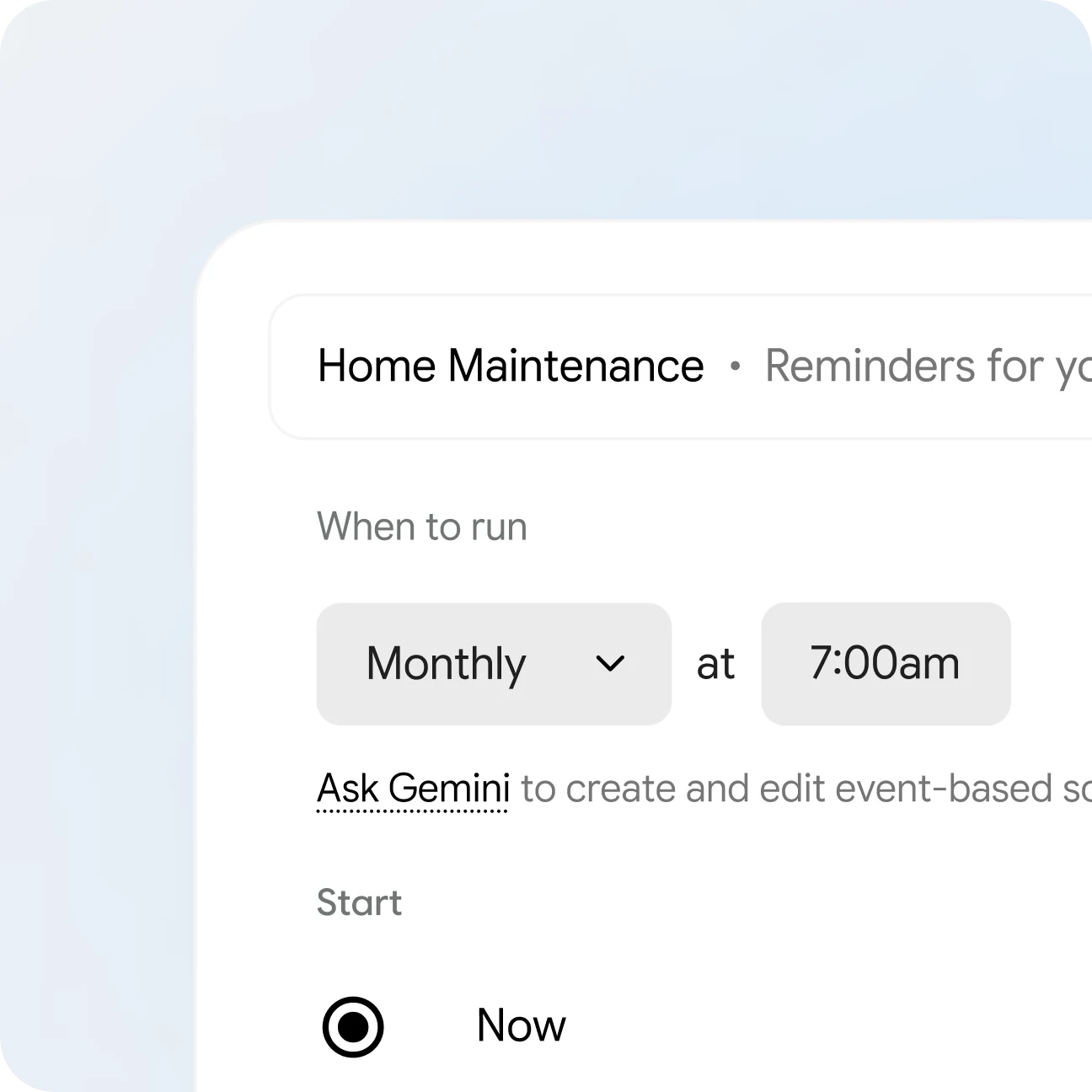Organizzazione delle fatture domestiche con Gemini Spark