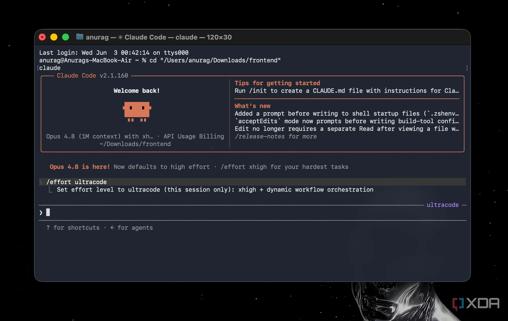 Claude Code Running Ultracode