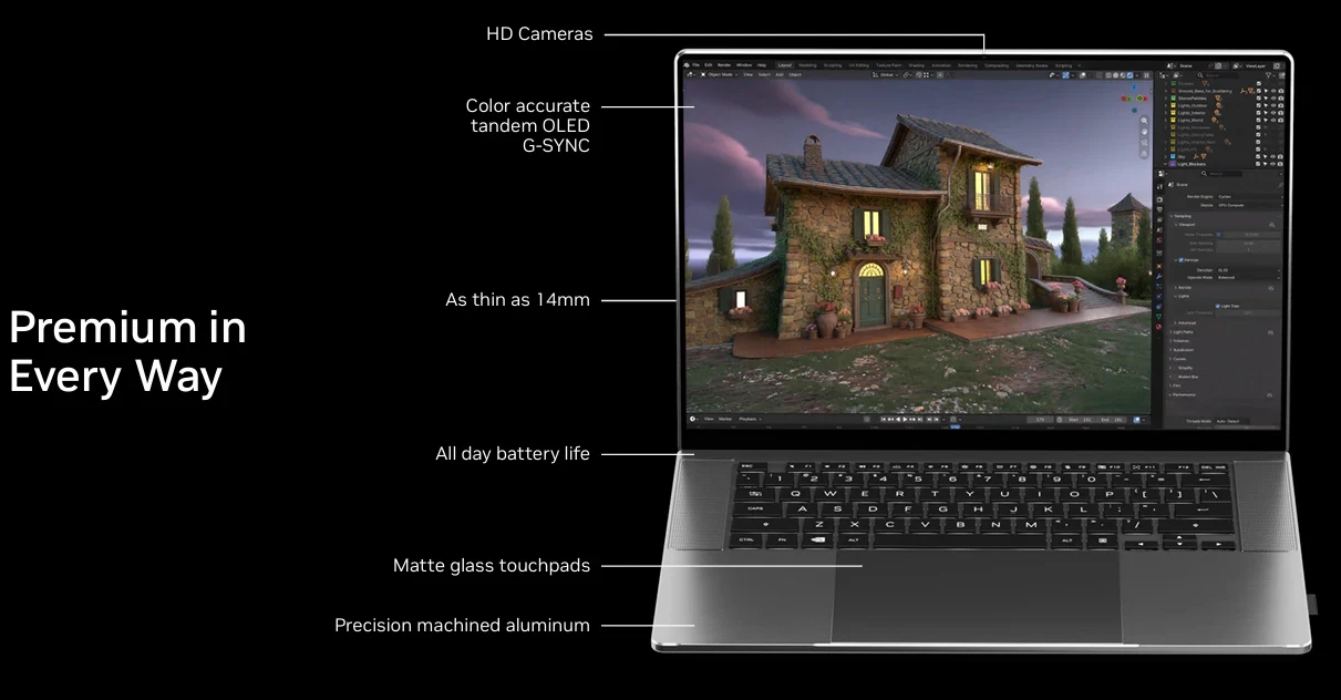 Notebook ultrasottili ASUS e Dell con RTX Spark