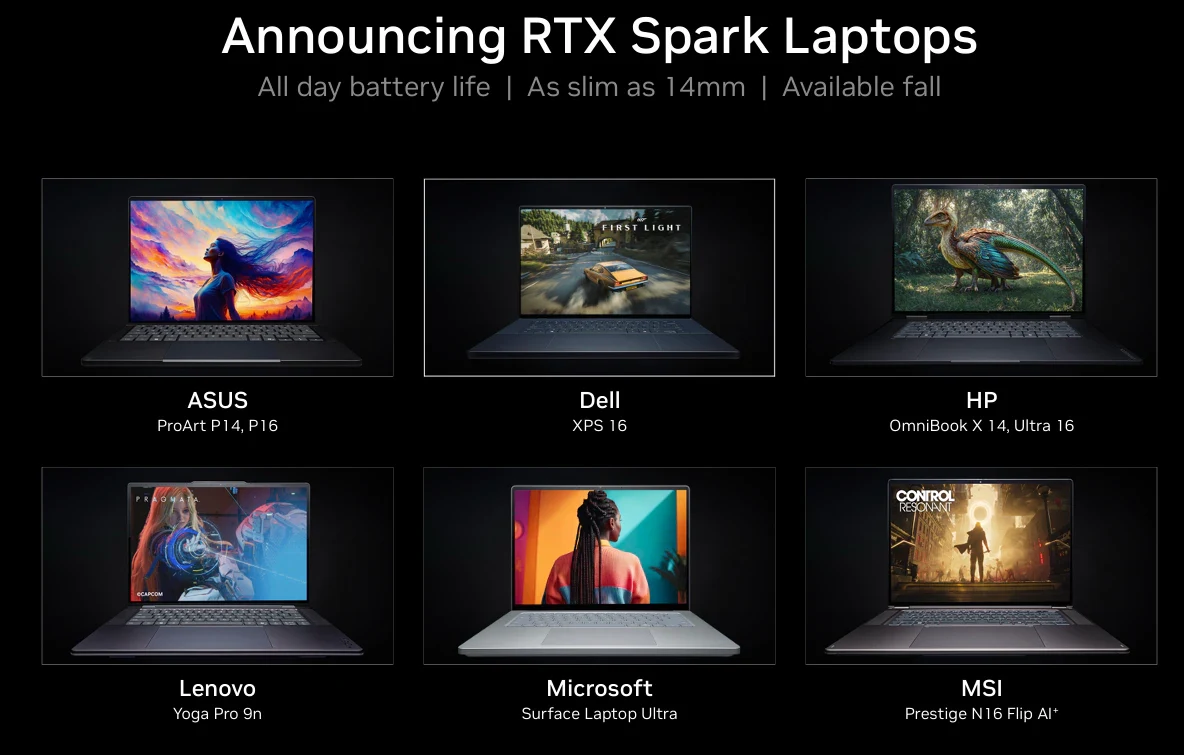 Dettaglio notebook MSI Prestige con processore RTX Spark